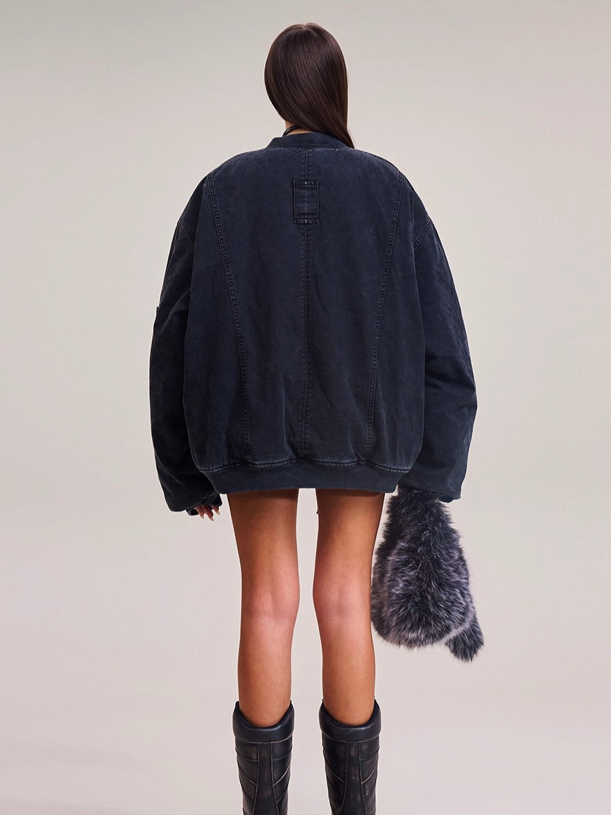 Annihilation Storm Oversized Aviator Jacket