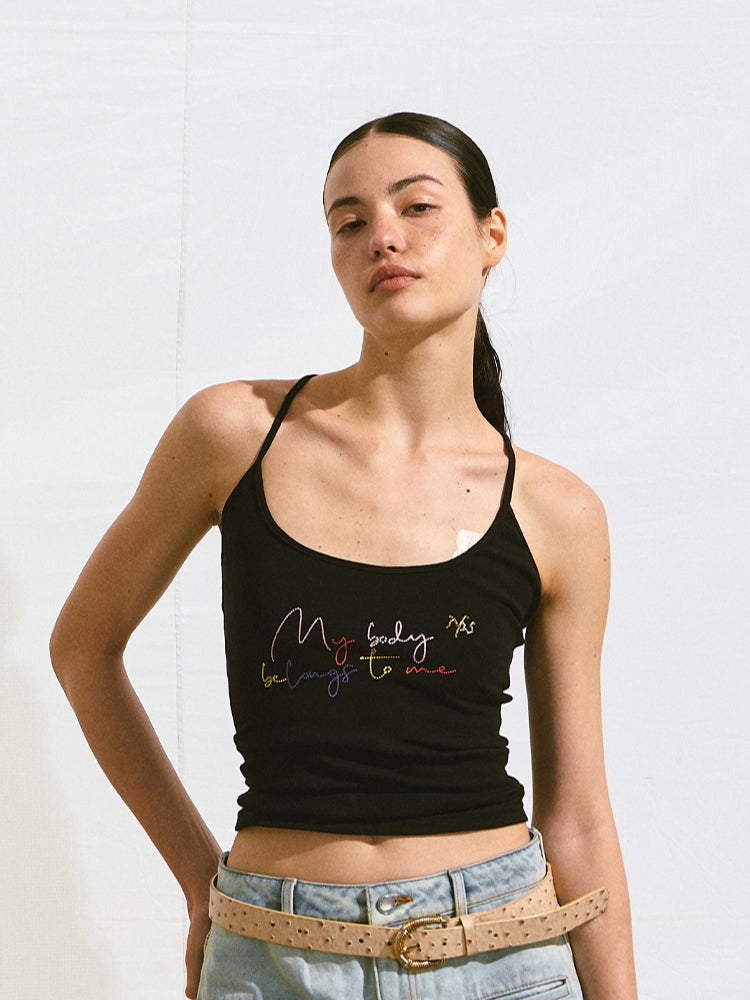 Candy Knit Tank Top - CHINASQUAD