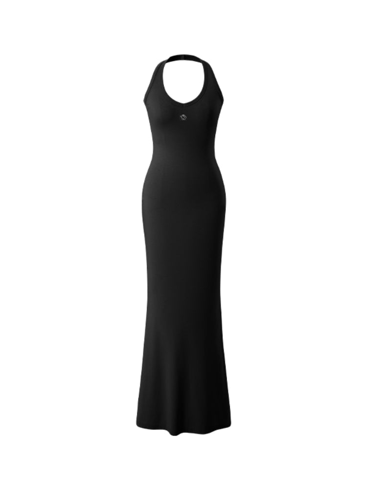 V-neck Halter Summer Dress - CHINASQUAD