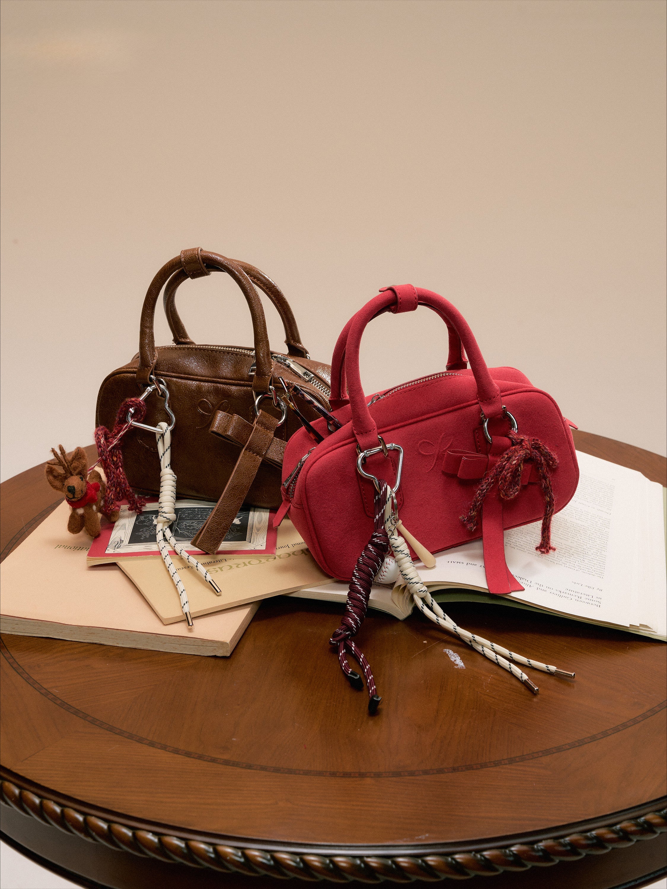 Bowtie Boston Handbag - CHINASQUAD