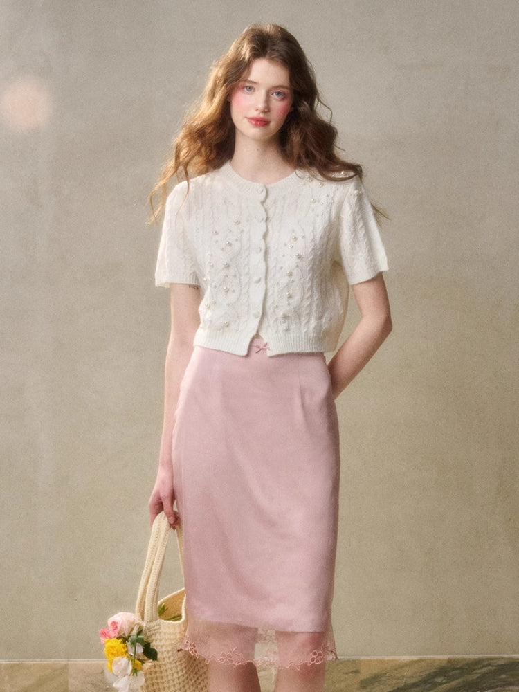 Flower Fairy Embroidered Skirt - CHINASQUAD