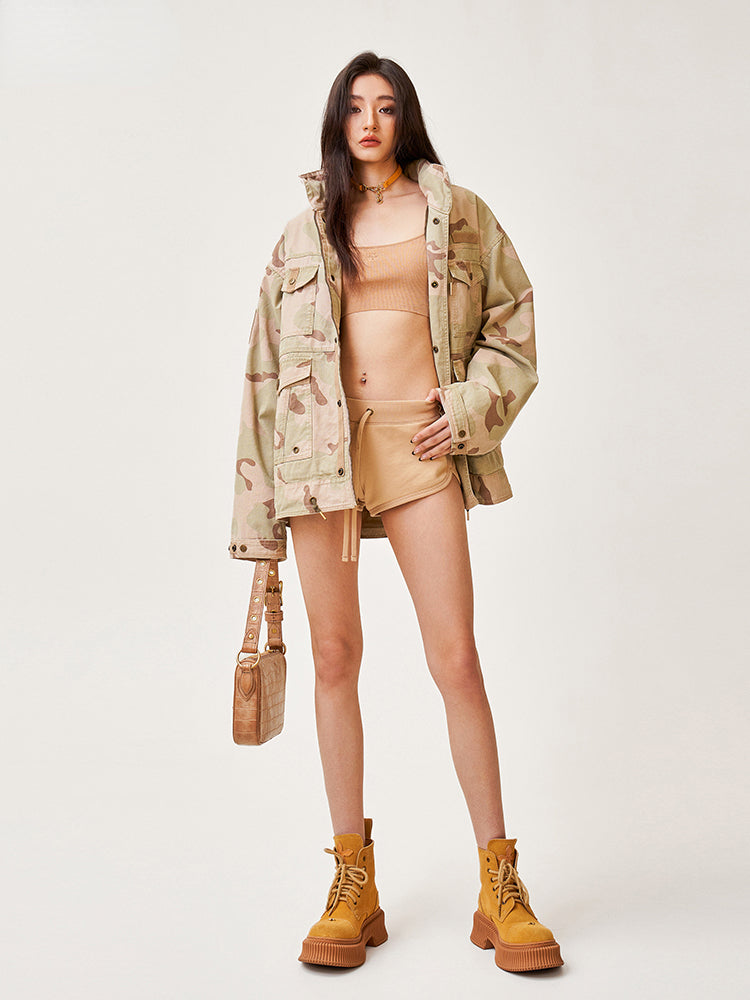 Ancient Myth Collar Embroidered Work Jacket - CHINASQUAD