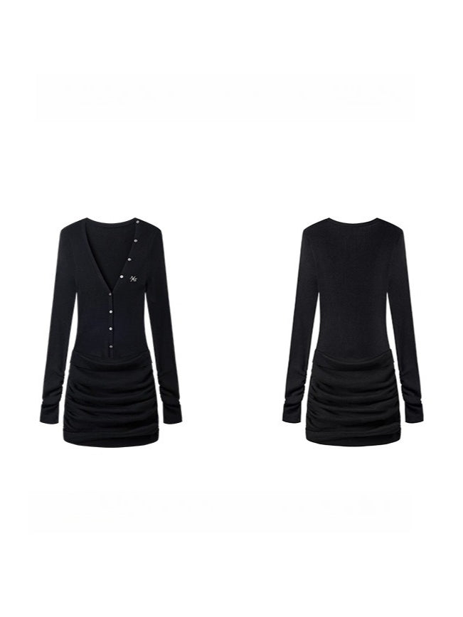 Uus Hourglass Knit Dress