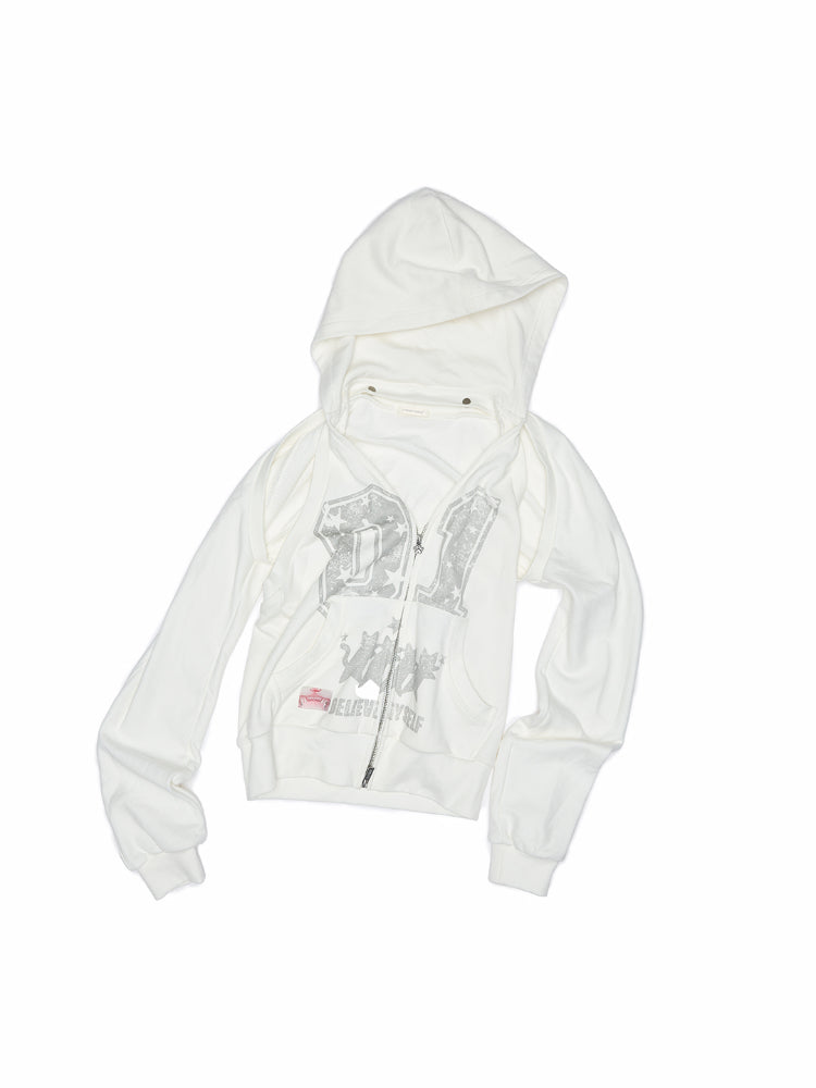 Hooded Backless Vest & Hoodie Set - CHINASQUAD