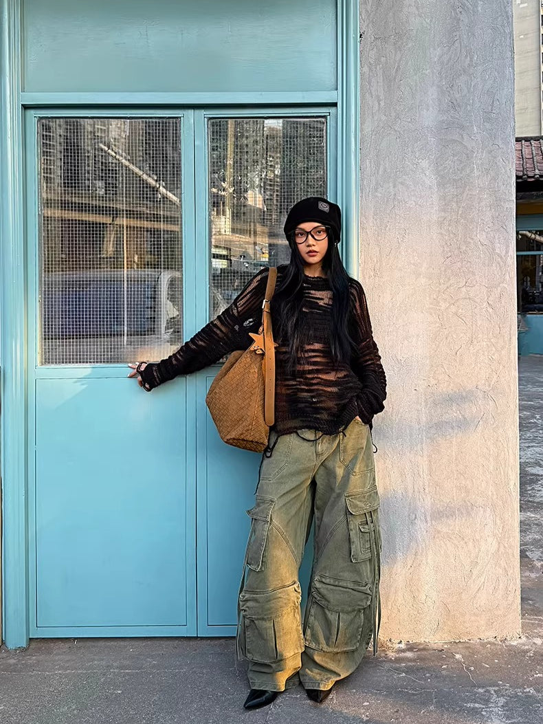 Rolled-Edge Single-Layer Wool Beanie