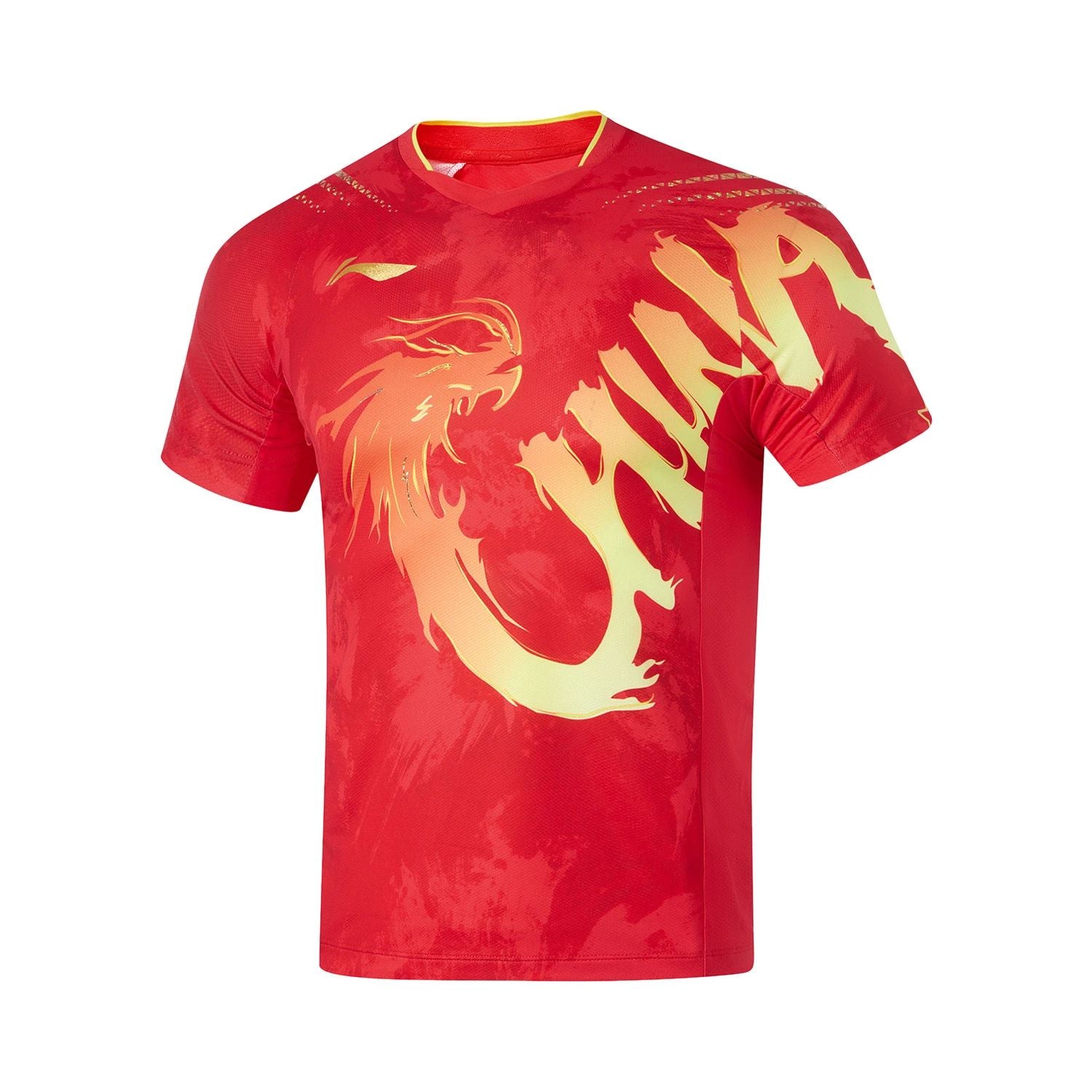 Li-Ning Ping Pong Series Quick-Dry Sports T-Shirt - China Team 2024 Paris Olympics Ping Pong Uniform - CHINASQUAD