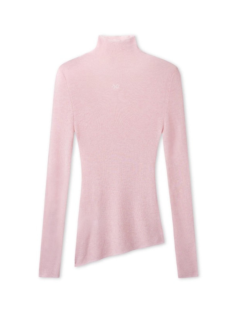 "Djembe Series" Meghan High-Neck Long-Sleeve Knit Sweater - CHINASQUAD