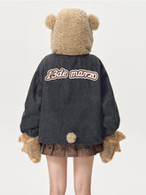 Bear Set Padded Hoodie - CHINASQUAD
