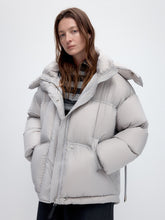 Windproof Hooded Duck Down Jacket - CHINASQUAD