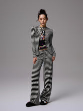 Reversible Striped Cardigan & Pants Set - CHINASQUAD