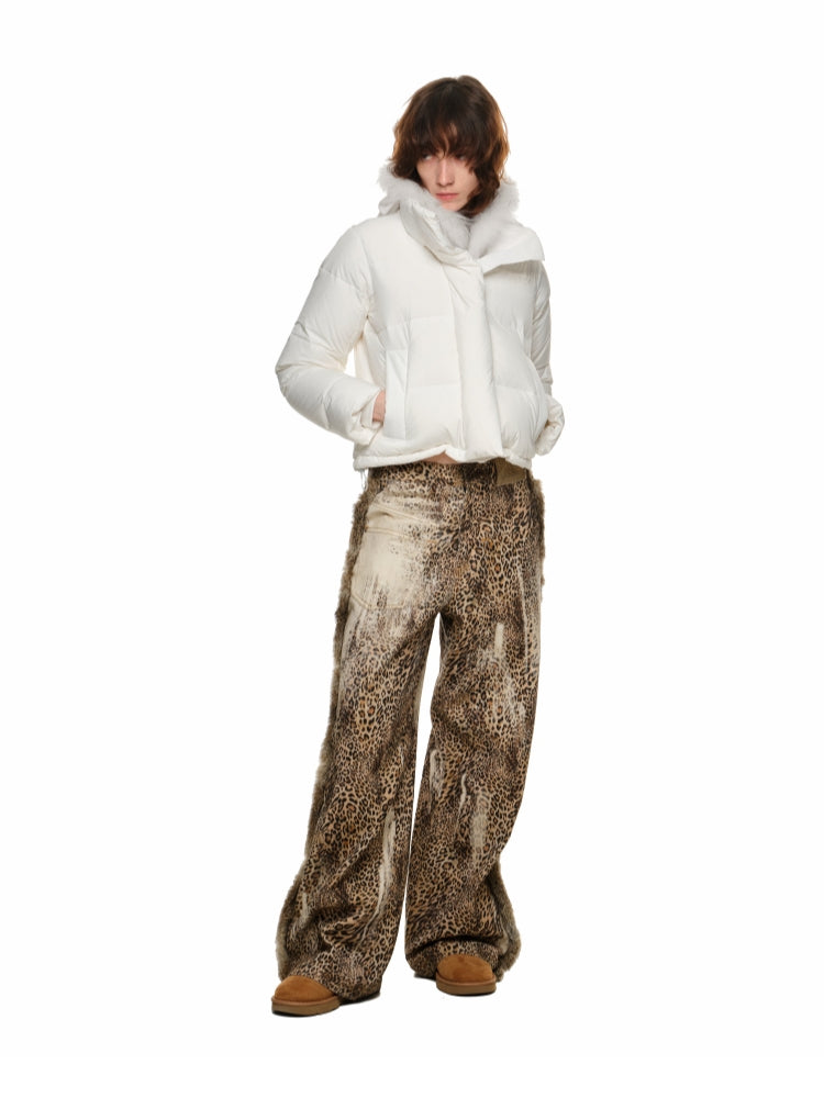 Short Down-Filled Goose Jacket - CHINASQUAD