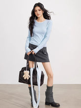 Knit Cape Two-Piece Blouse - CHINASQUAD