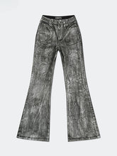Mirage Star Cloud Elastic Flare Jeans - CHINASQUAD