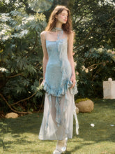 Blue Lace Fairy Dress - CHINASQUAD