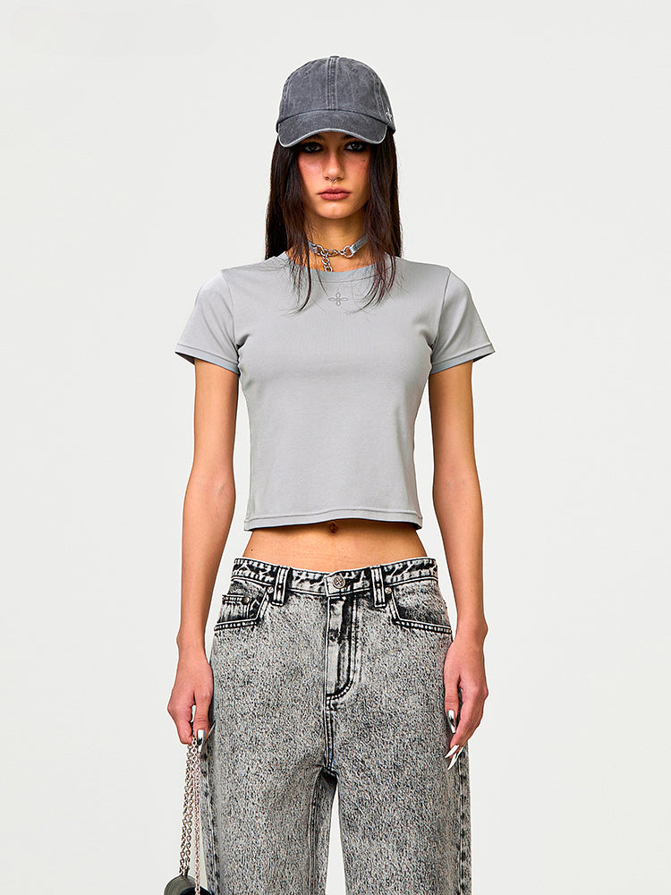 4-color Slim-Fit Cotton T-shirt - CHINASQUAD