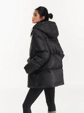 White Duck Down Hooded Jacket - CHINASQUAD