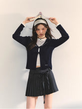 Lace Strap Pleated Skirt - CHINASQUAD