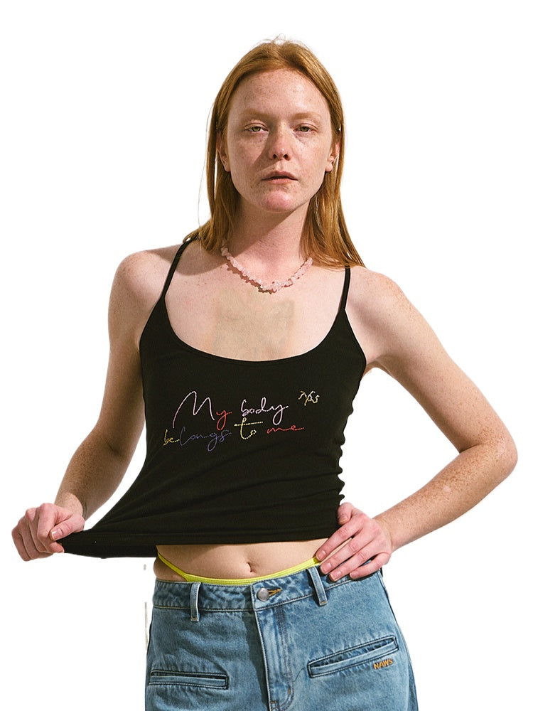 Candy Knit Tank Top - CHINASQUAD