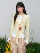 Tie-Up Henley Long-Sleeve T-shirt - CHINASQUAD