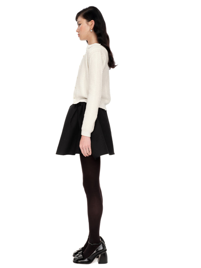 Cable Knit Cardigan - CHINASQUAD