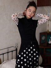 Asymmetric Neck Wool Blend Cardigan - CHINASQUAD