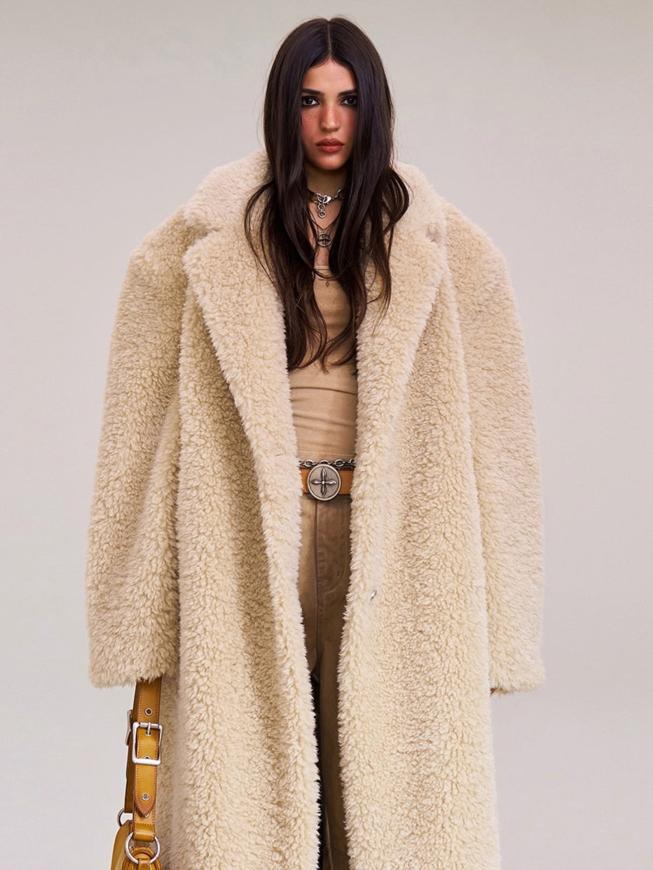 Nomad Cross Wool Oversized Coat