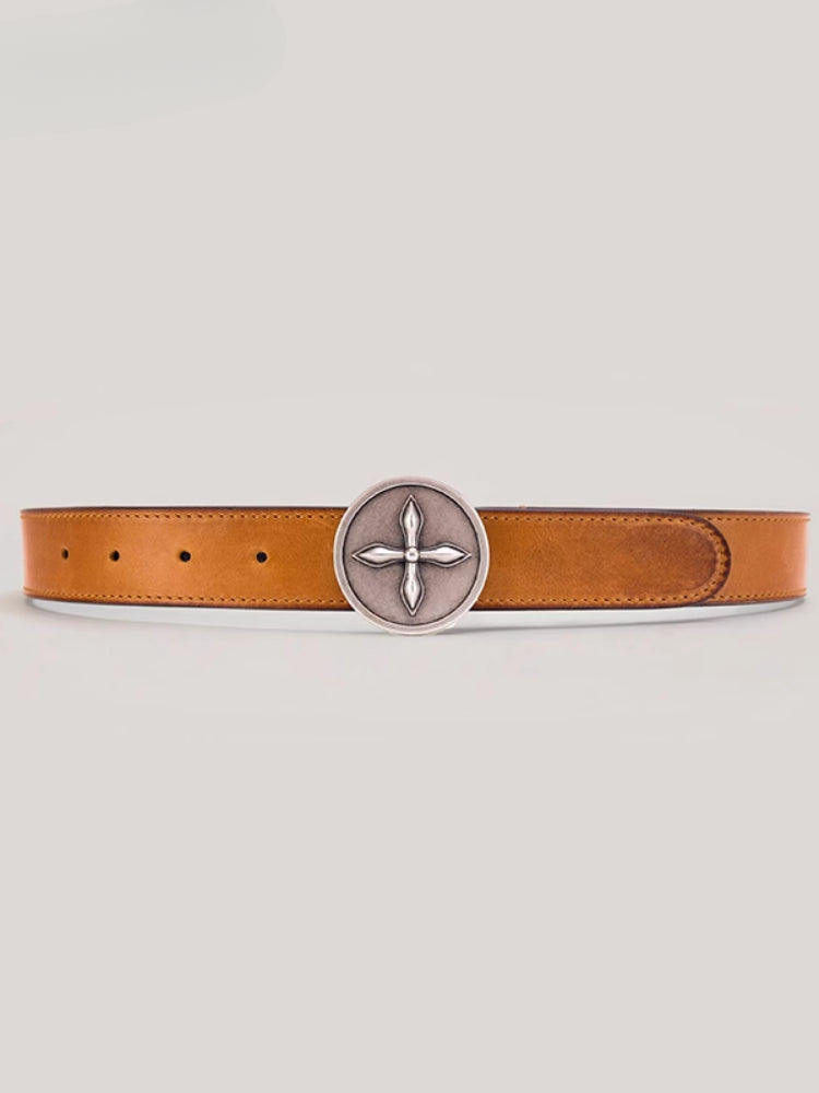 Compass Handcraft Leather Belt - CHINASQUAD