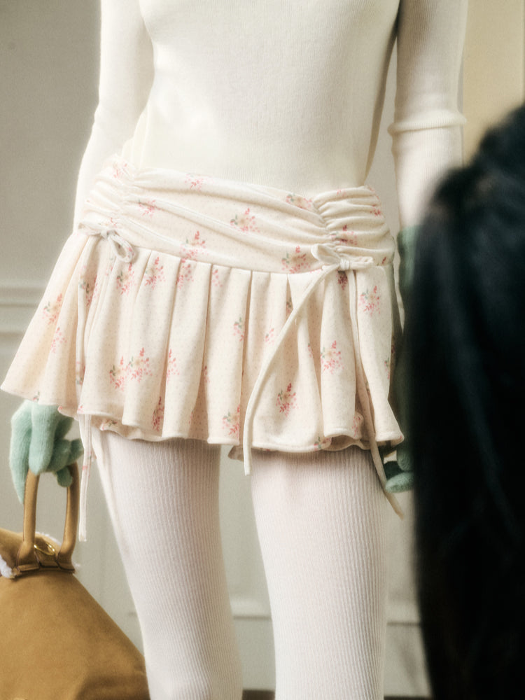 Velvet Mini Skirt - CHINASQUAD