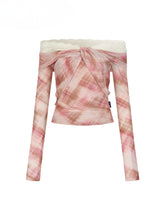 Lace Panel Long Sleeve T-shirt - CHINASQUAD