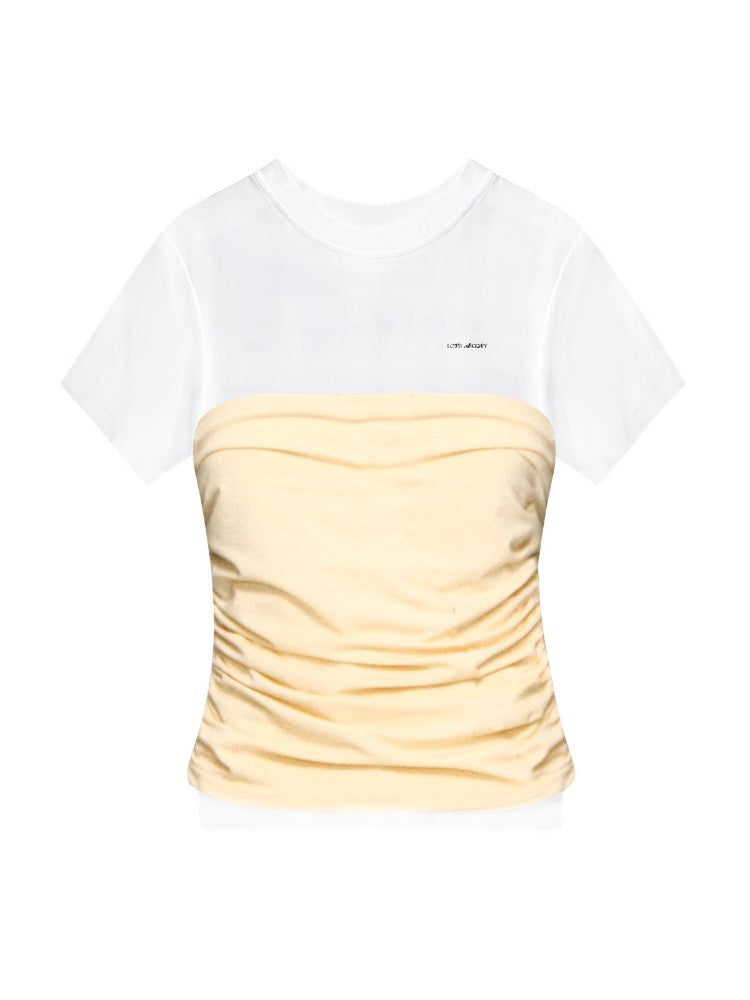 Layered Illusion Fitted T-shirt