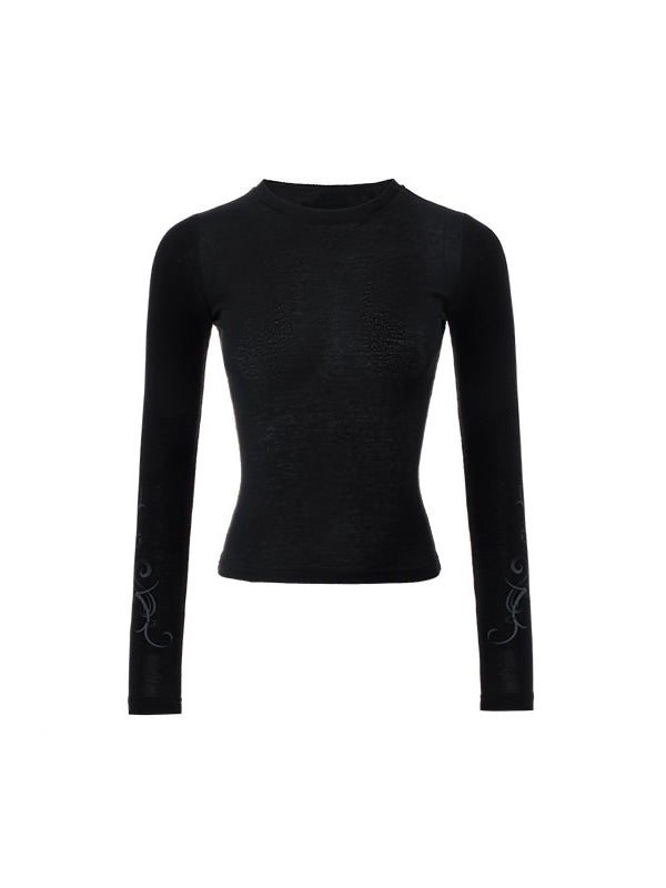 Slightly Sheer Knitted Cardigan - CHINASQUAD