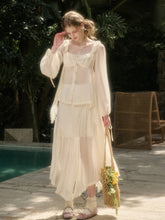 Tencel Air Fabric Shirt & Skirt Set - CHINASQUAD