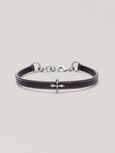 Compass Badge Leather Choker - CHINASQUAD