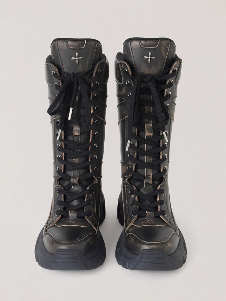 Wild Terrain Vintage Hand-Polished Hiking Boots