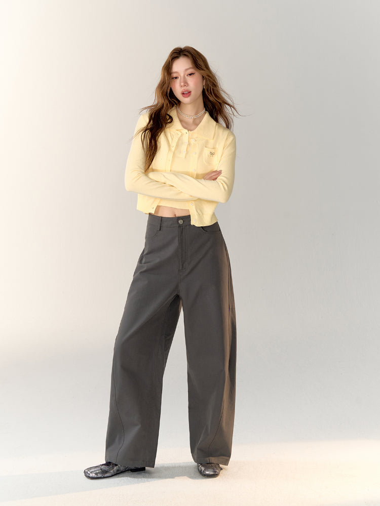 Butterfly Knot Soft Wool Sweater & Vest Set - CHINASQUAD