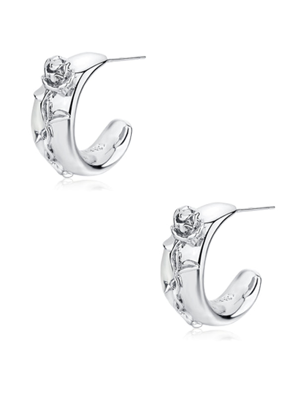 Vintage Rose Earrings - CHINASQUAD