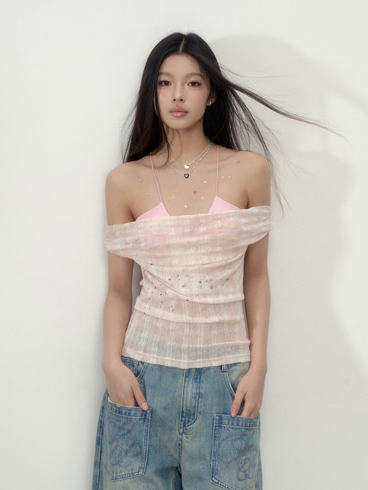 Short Bright Colored Strapless Strap - CHINASQUAD