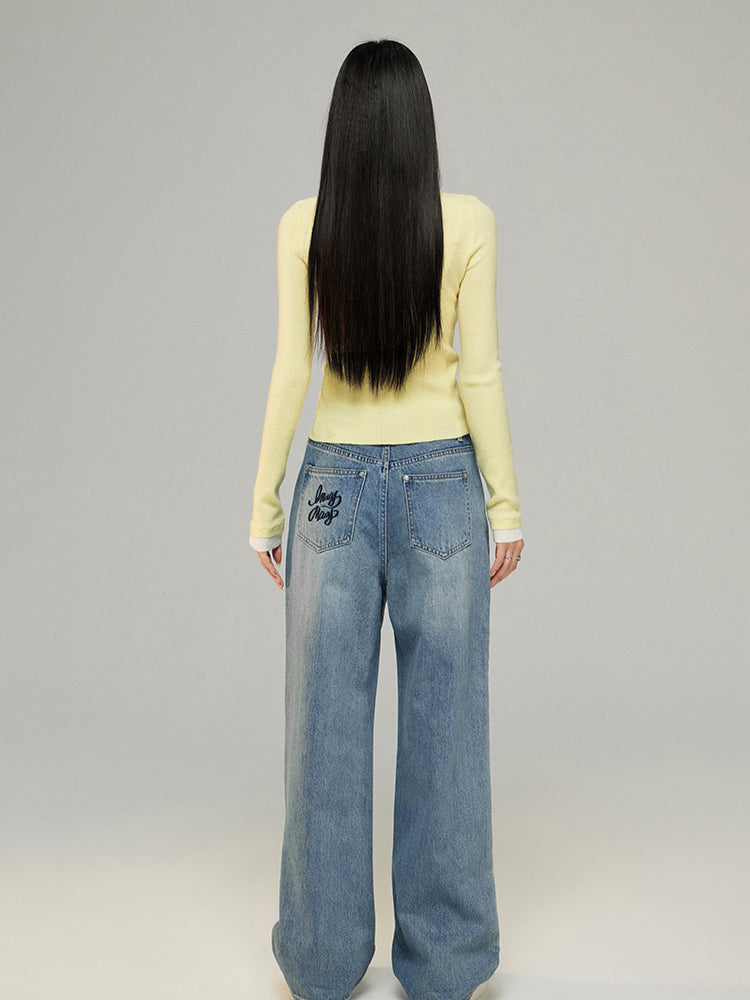 Color-blocked Knit Top - CHINASQUAD