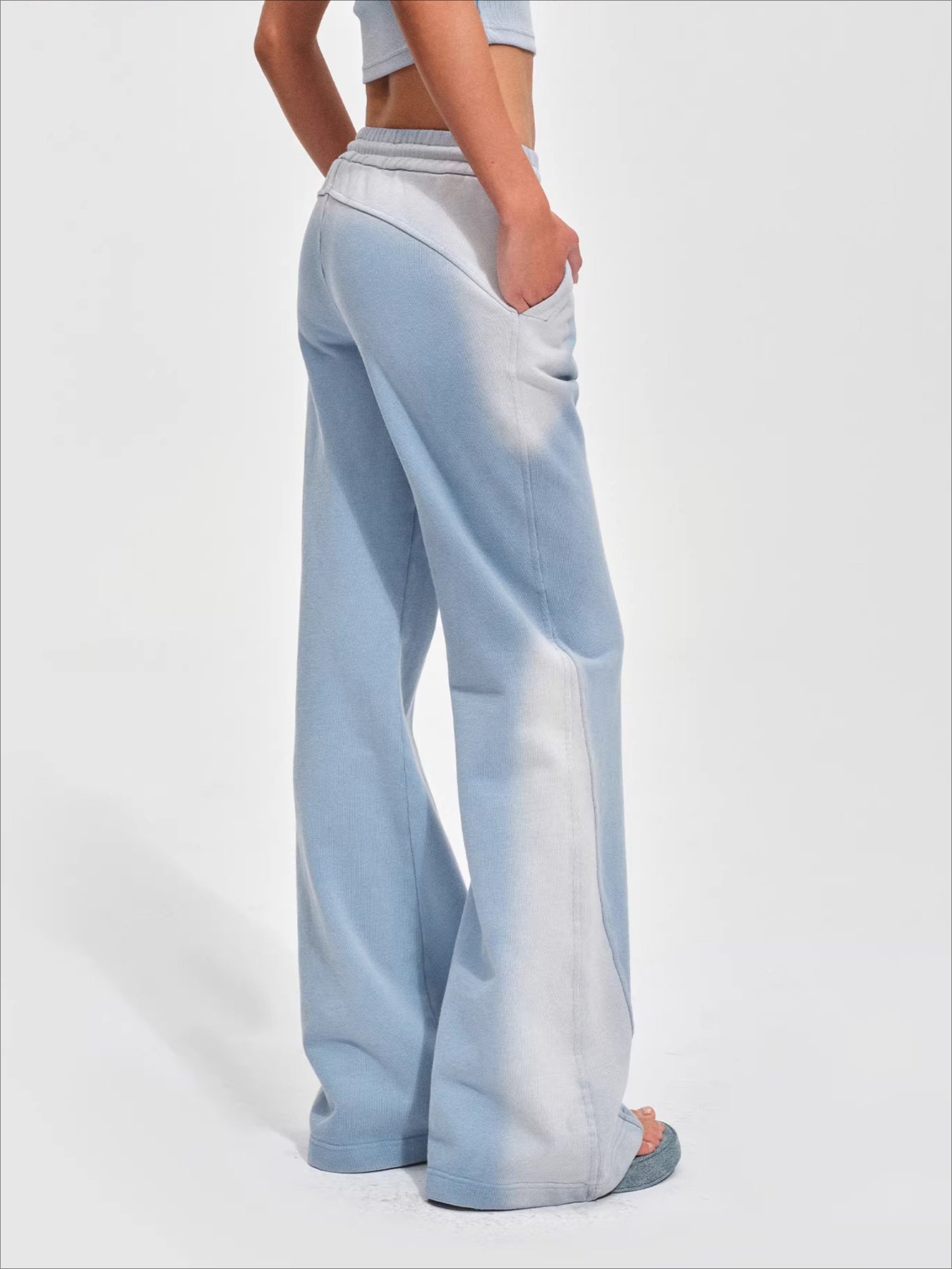 Heavyweight Cotton Micro-Flare Sweatpants