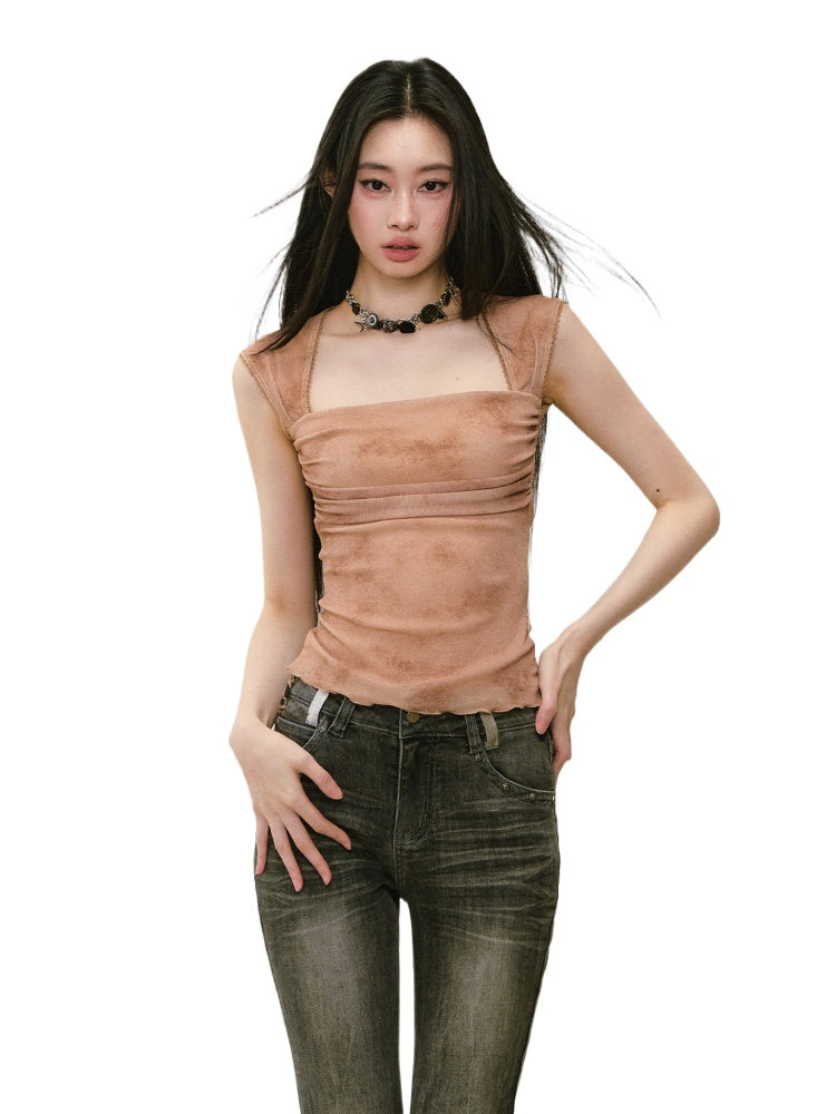 Stretch Mesh T-shirt - CHINASQUAD