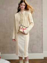A-Line Heavy Pleated Bow Skirt - CHINASQUAD