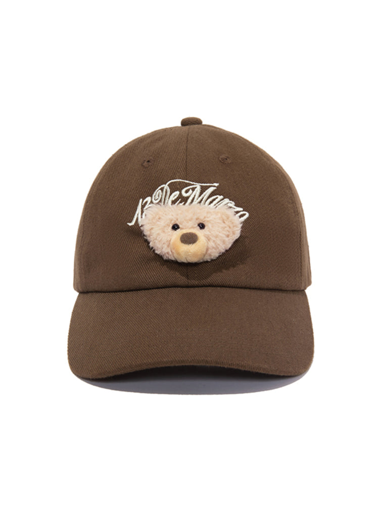 Mini Bear Head Sun Protection Baseball Cap - CHINASQUAD