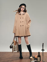High-Wool Content Brown Coat - CHINASQUAD