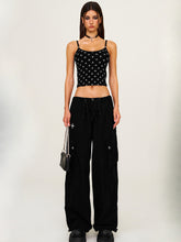 Cross-Flower All-Over Print Sports Camisole - CHINASQUAD