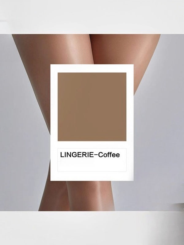 Luminous Sheer 3D Glossy Seamless Pantyhose