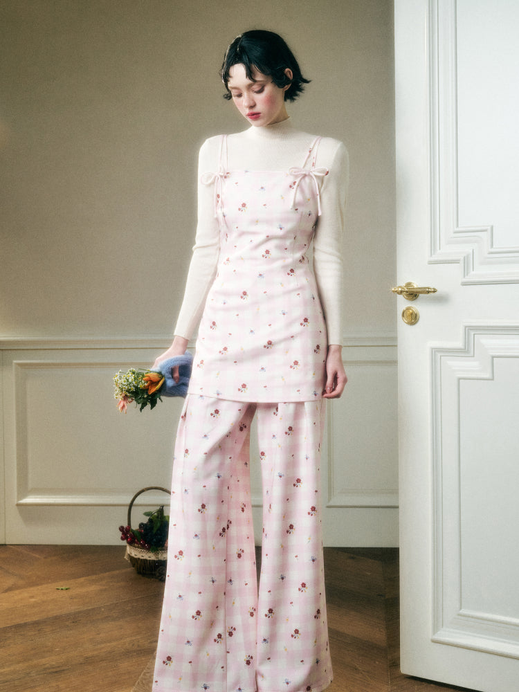 Strappy Floral Print Dress - CHINASQUAD