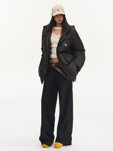 White Duck Down Hooded Jacket - CHINASQUAD