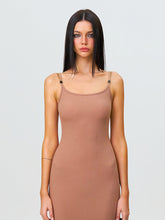 Compass Hug Slim Fit Long Dress - CHINASQUAD