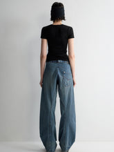 3D Cutting Micro Curved Knife Wide Leg Pants - CHINASQUAD