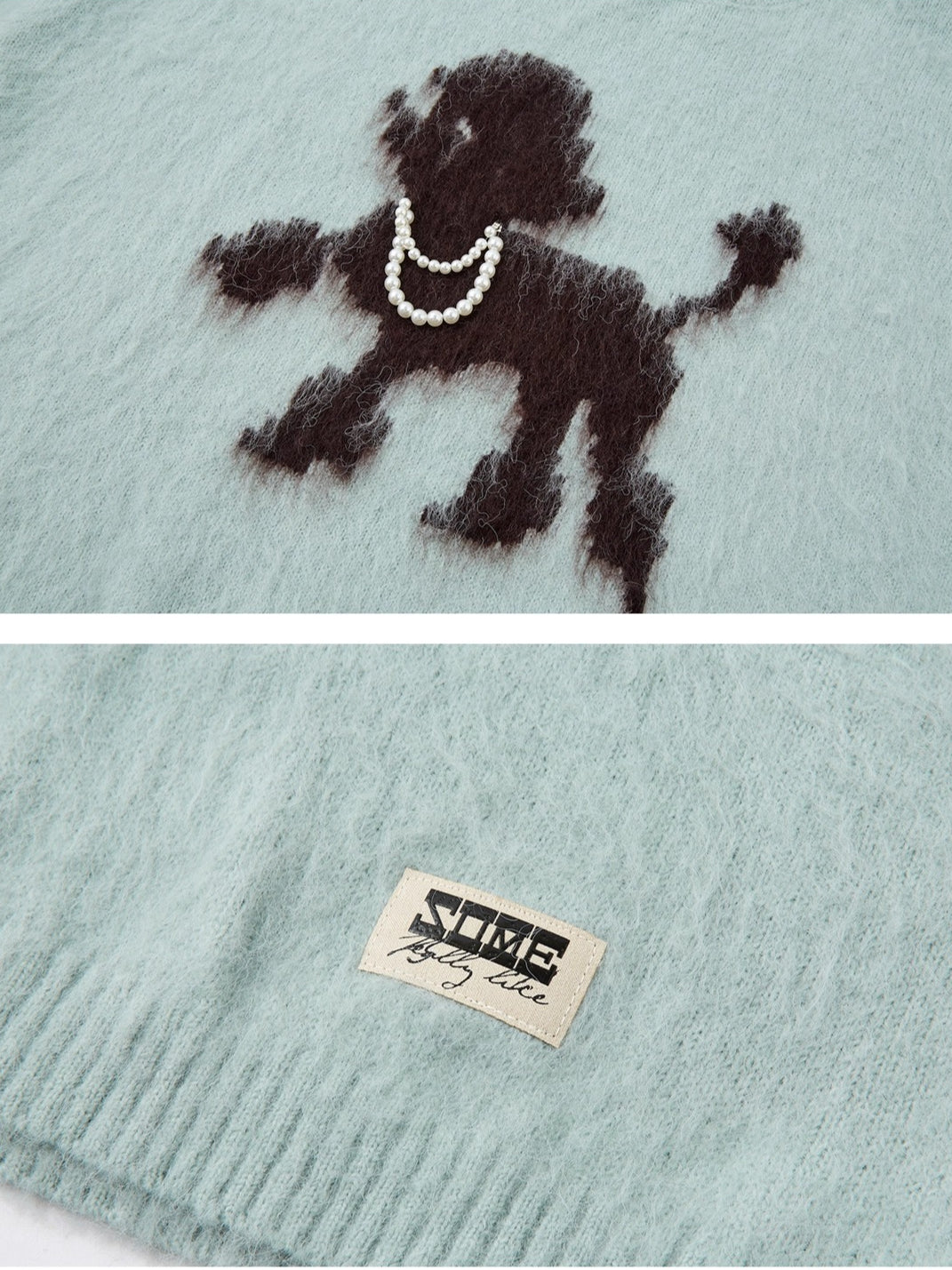 Playful Puppy Crewneck Sweater - CHINASQUAD